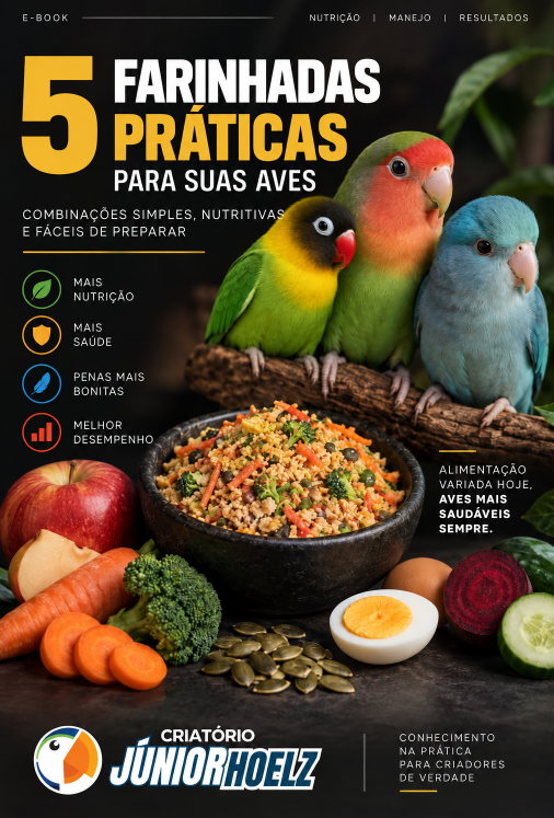 Capa do guia 5 Farinhadas Práticas para suas Aves